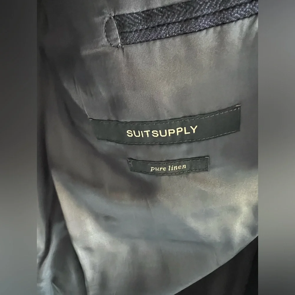 Suitsupply linen overcoat / used once - Picture 6 of 7